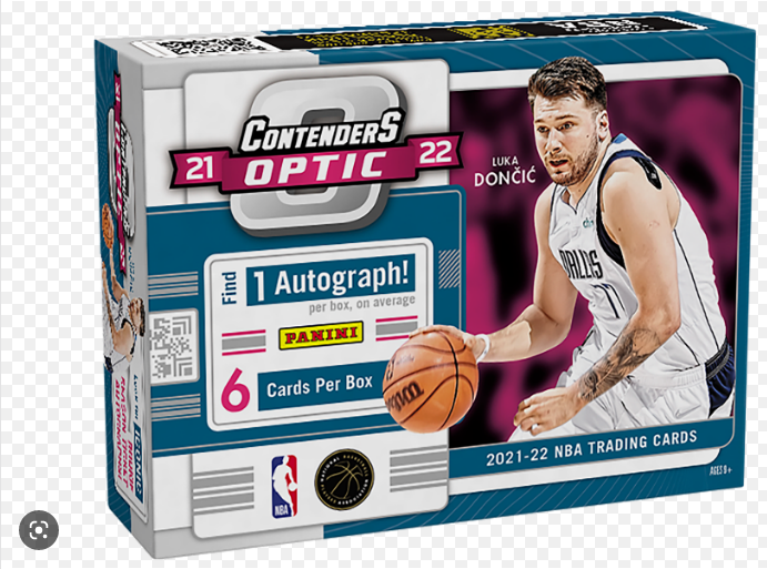 2021-22 Panini Contenders Optic NBA Hobby Box | Sports Card Busters